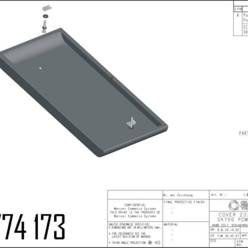 140774173 - HAUBE 233 F. HOSE COLUMN SK700 ././2 COMPL.. EINF. POWDER.